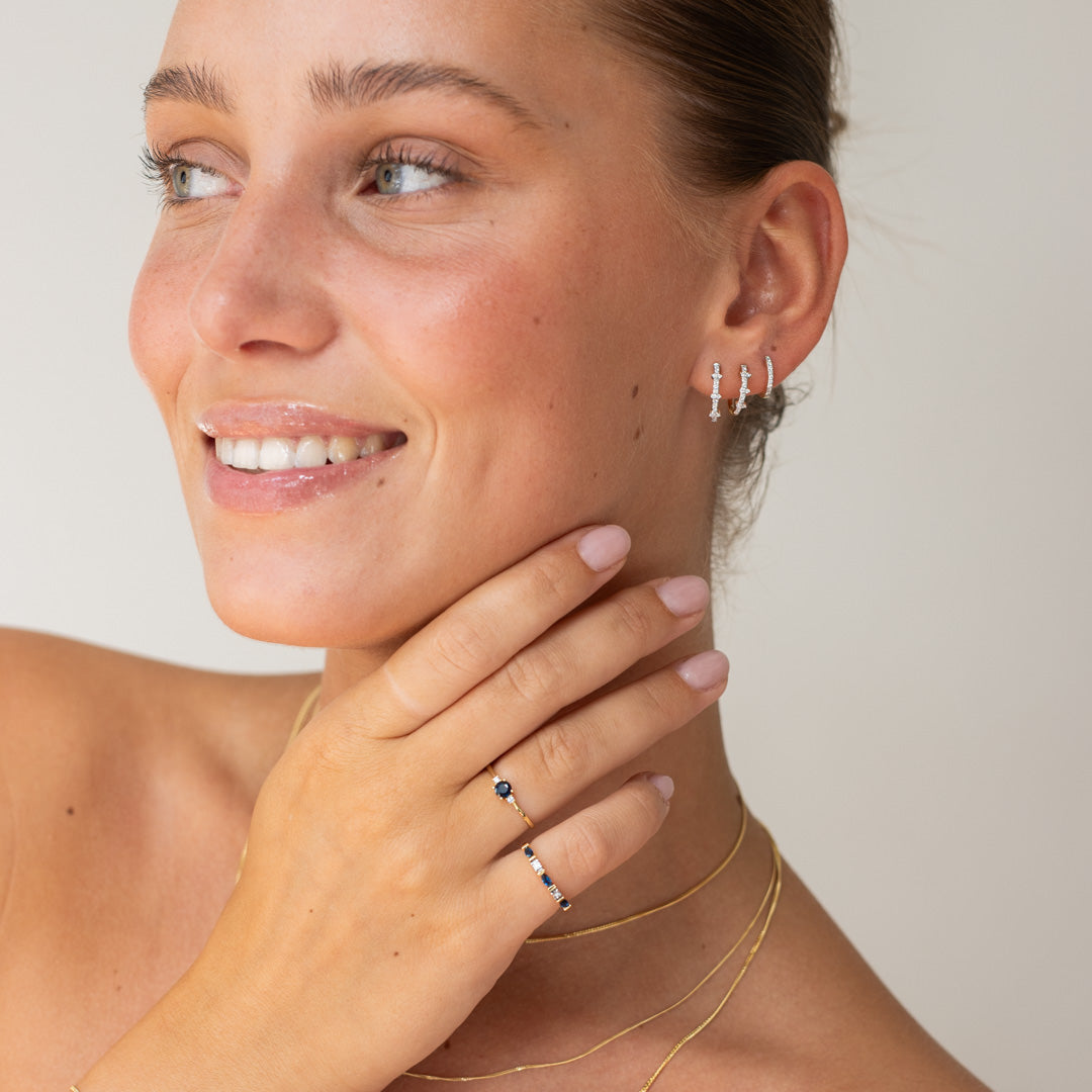 Bette Diamant Huggies 12mm