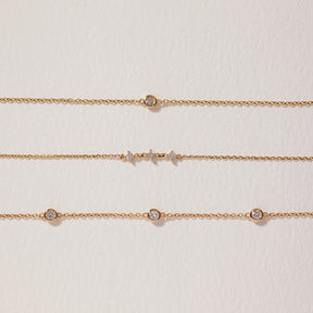Dawn Triple Diamond Bracelet
