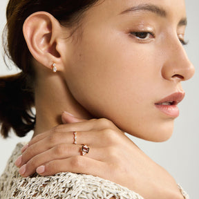 Willow White Topaz Earrings