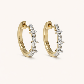 Bette Diamant Huggies 14mm