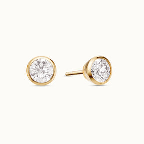Briljant Bezel Stud 0.5 ct