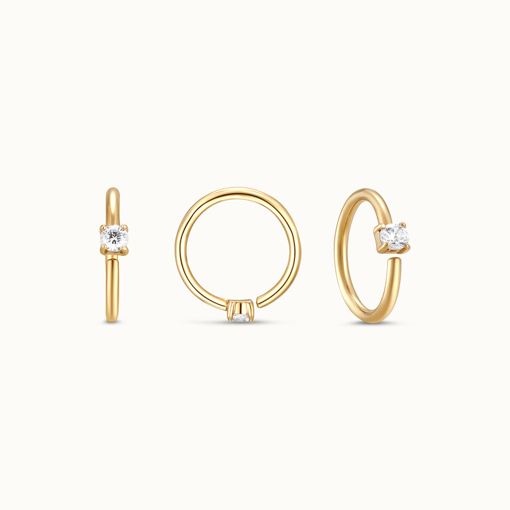 Gleam Diamanten Oorbel