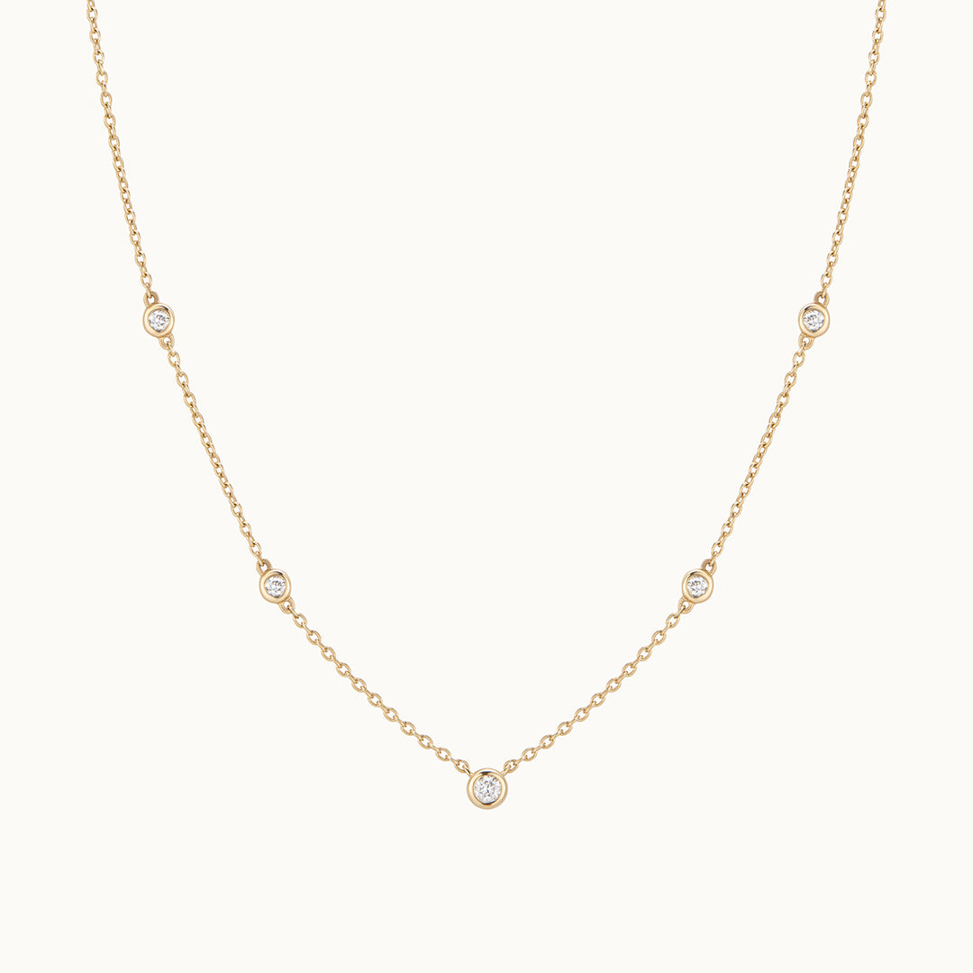 Clover Diamant Ketting