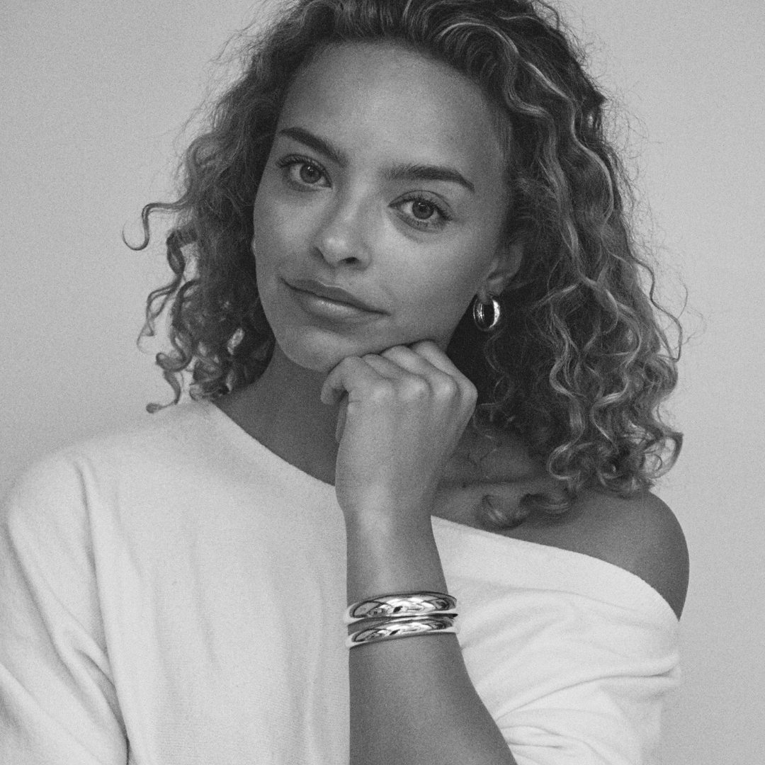 Hoops Extra Large + Chunky Bangle set