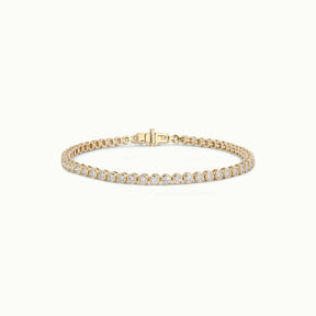 Tennis Armband Bezel 2 ct