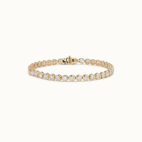 Tennis Armband Bezel 3 ct