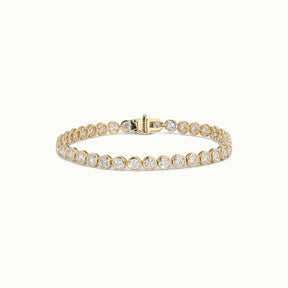 Tennis Armband Bezel 5 ct
