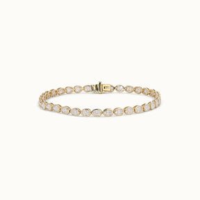 Tennis Armband Ovaal Bezel 3 ct