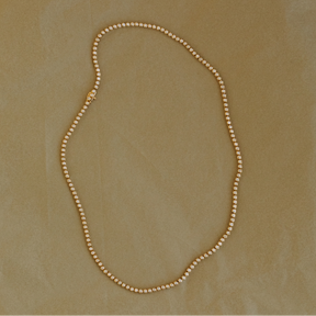 Tennis Ketting Bezel