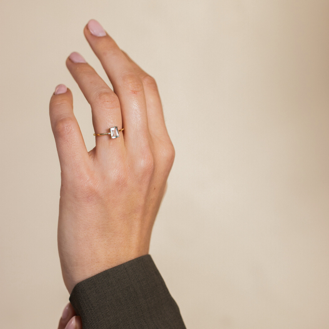 Grace | Groene Amethist & Diamant