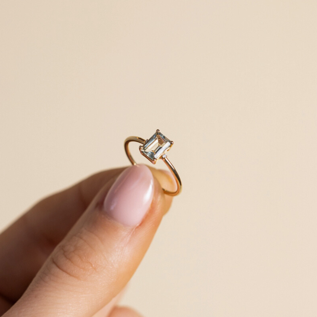 Grace | Groene Amethist & Diamant