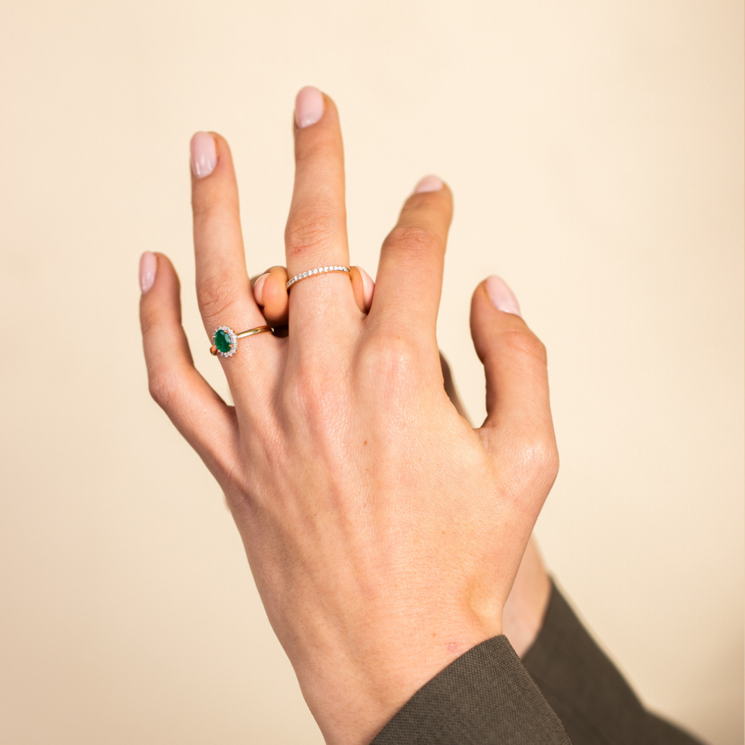 Spencer | Smaragd & Diamant