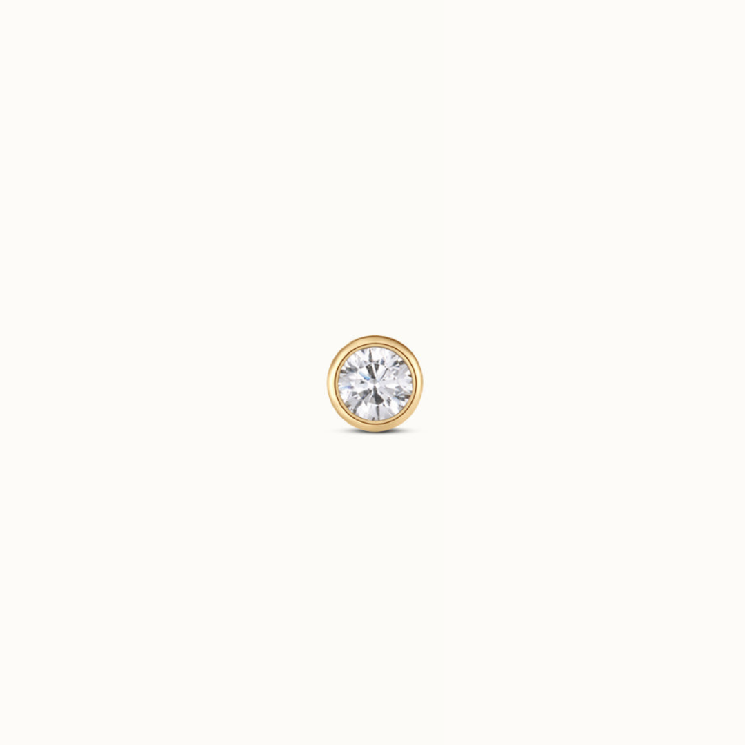 Diamant Bezel Stud