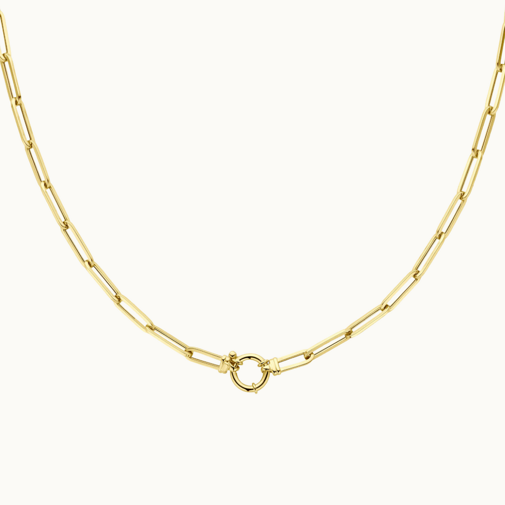 Alexia | Paperclip Bold Collier