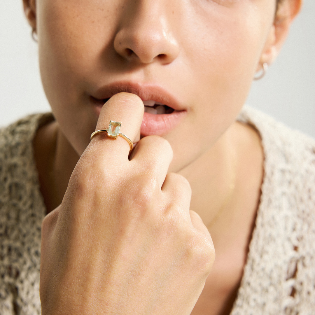 Grace | Groene Amethist & Diamant