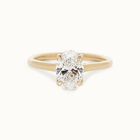 Ovaal Geslepen 2 ct Ring