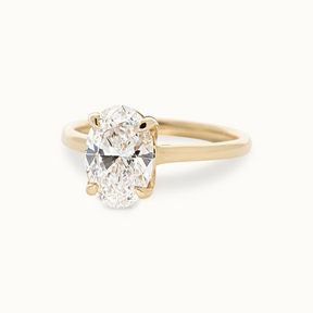 Ovaal Geslepen 3 ct Ring