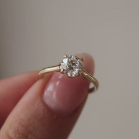 Brilliant Cut 1 ct Ring