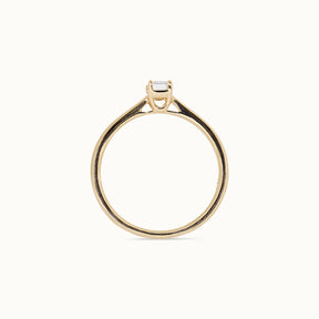 Emerald Cut 0.3 ct Ring