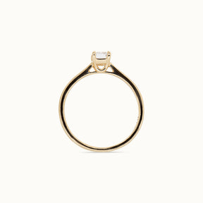 Smaragd Geslepen 0.5 ct Ring