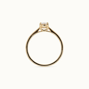 Oval Cut 0.5 ct Ring