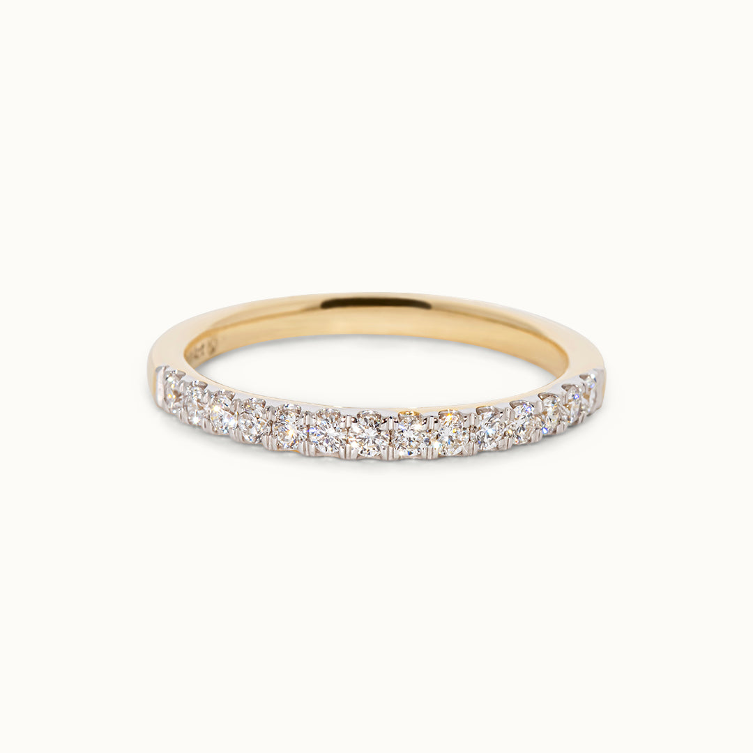 Diamant Half Eternity Bold Ring