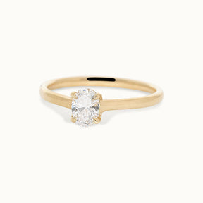Oval Cut 0.5 ct Ring