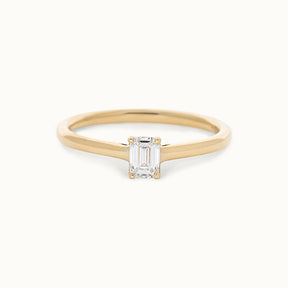 Emerald Cut 0.3 ct Ring