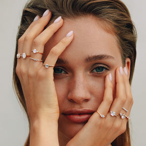 Emerald Cut 0.3 ct Ring