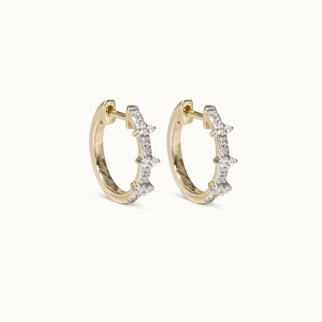 Bette Diamant Huggies 12mm