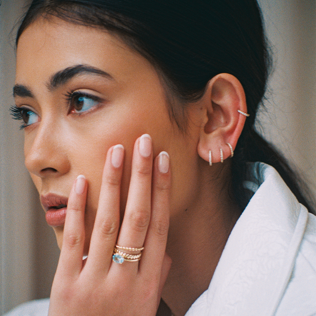 Claire | 14K Bal ring