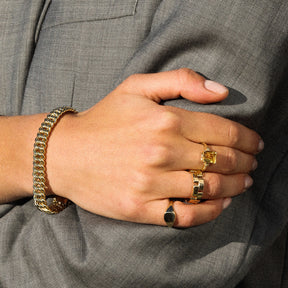 Julia | Pink Stone Square