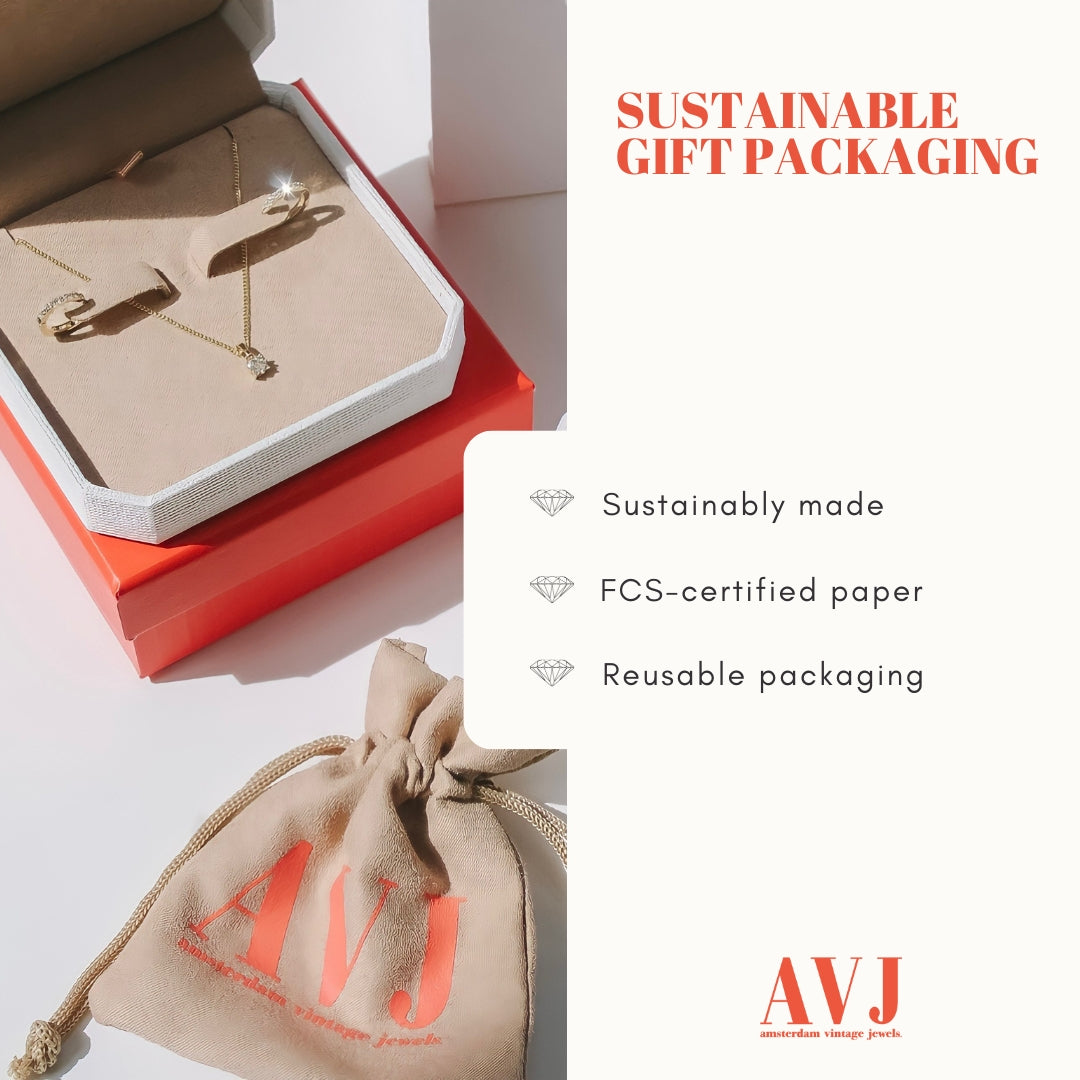 Amanda Geboortesteen Hanger Diamant Vierkant