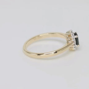 Spencer Petite | Sapphire & Diamond